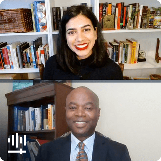 Safia Kazi and Dr. Patrick Offor